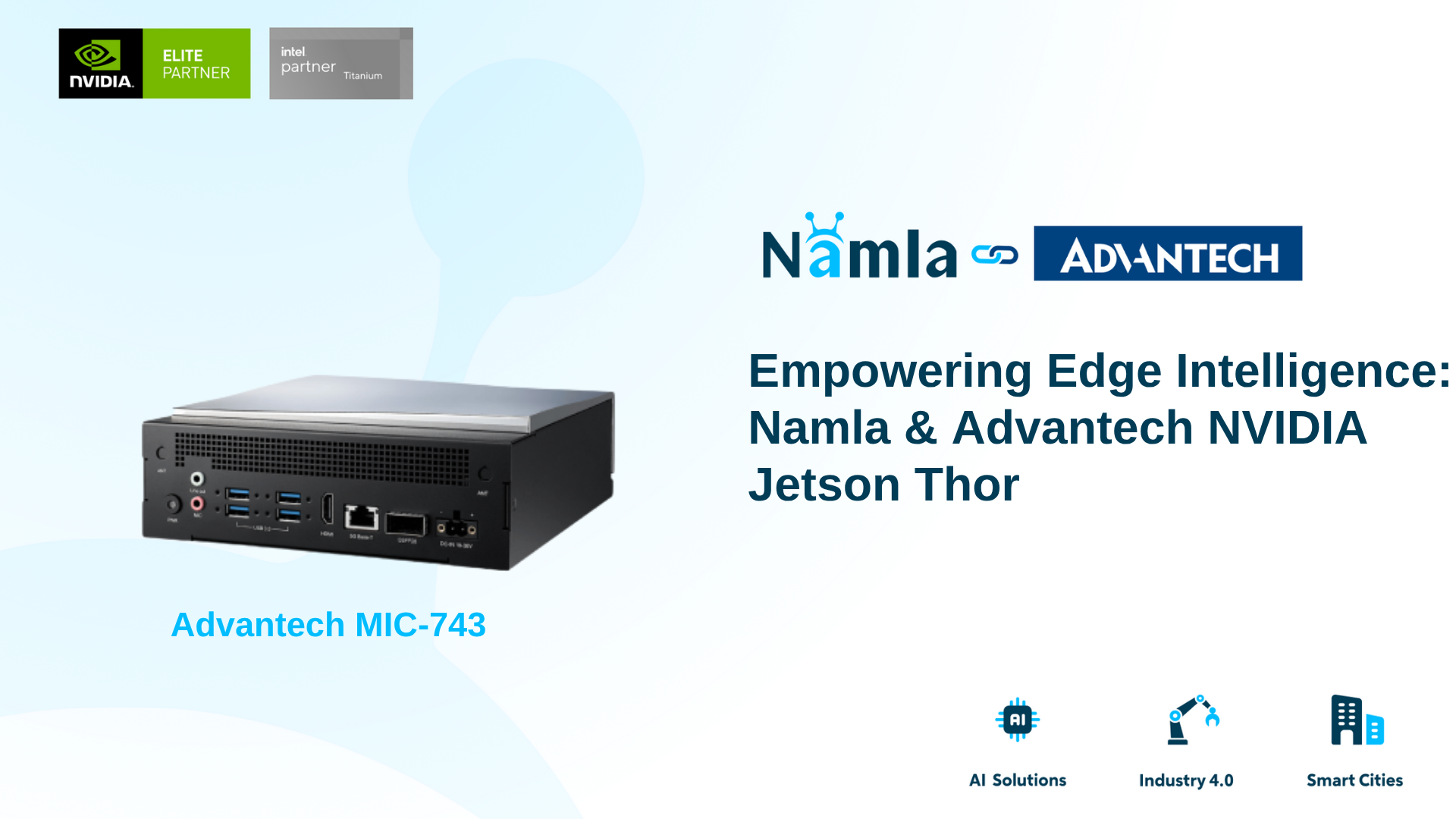 NVIDIA Jetson Thor and Namla: x8 Multimodal AI Inference at the Edge with Advantech