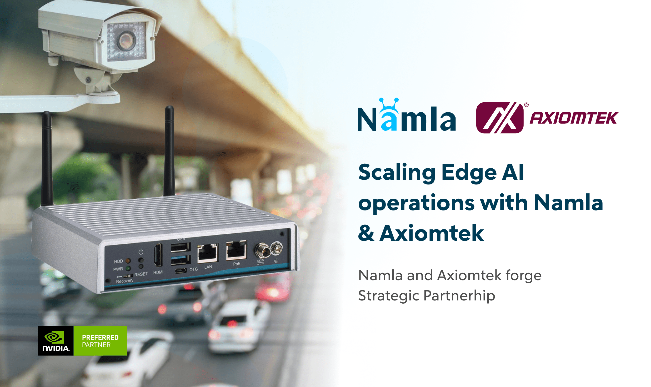 Namla Partners with Axiomtek to Revolutionize Edge Infrastructure Management and Orchestration